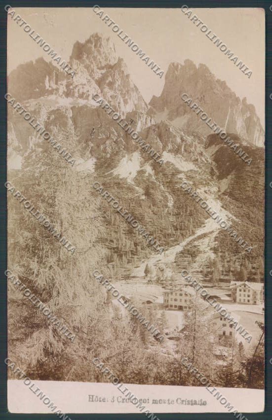 Belluno Cortina d'Ampezzo Foto cartolina LQ9130 – fronte
