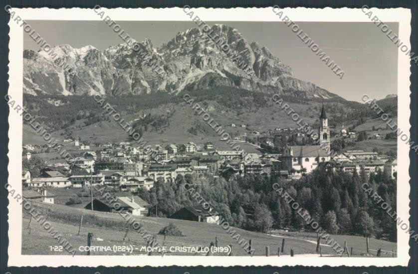 Belluno Cortina d'Ampezzo Foto cartolina LQ9141 – fronte