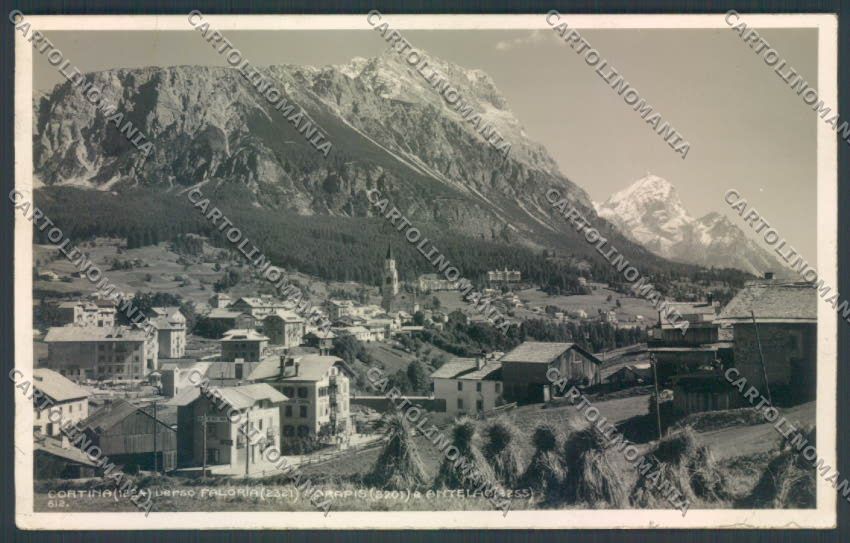 Belluno Cortina d'Ampezzo Foto cartolina LQ9142 – fronte