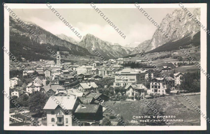 Belluno Cortina d'Ampezzo Foto cartolina LQ9143 – fronte