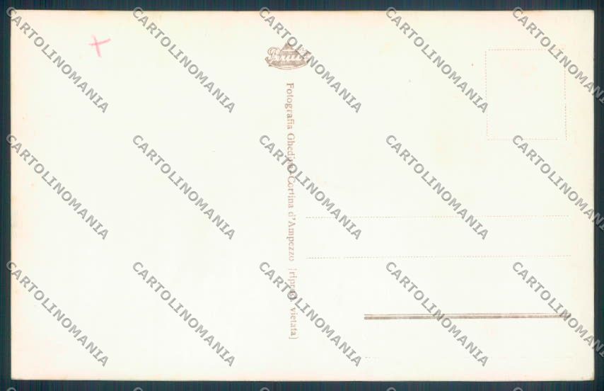 Belluno Cortina d'Ampezzo Foto cartolina LQ9143 – retro
