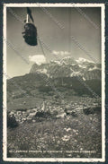 Belluno Cortina d'Ampezzo Funivia Foto cartolina LQ9145 – fronte