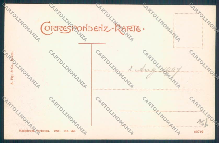 Belluno Cortina d'Ampezzo cartolina LQ9147 – retro