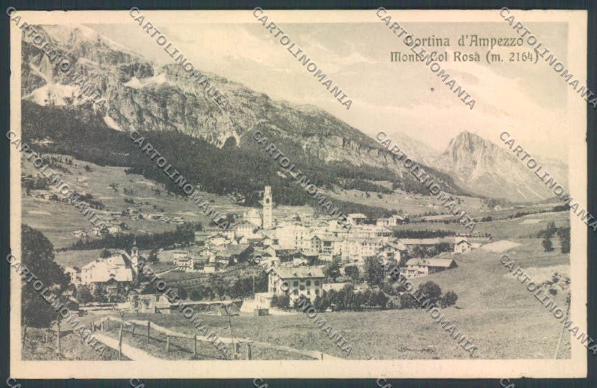 Belluno Cortina d'Ampezzo cartolina LQ9151 – fronte