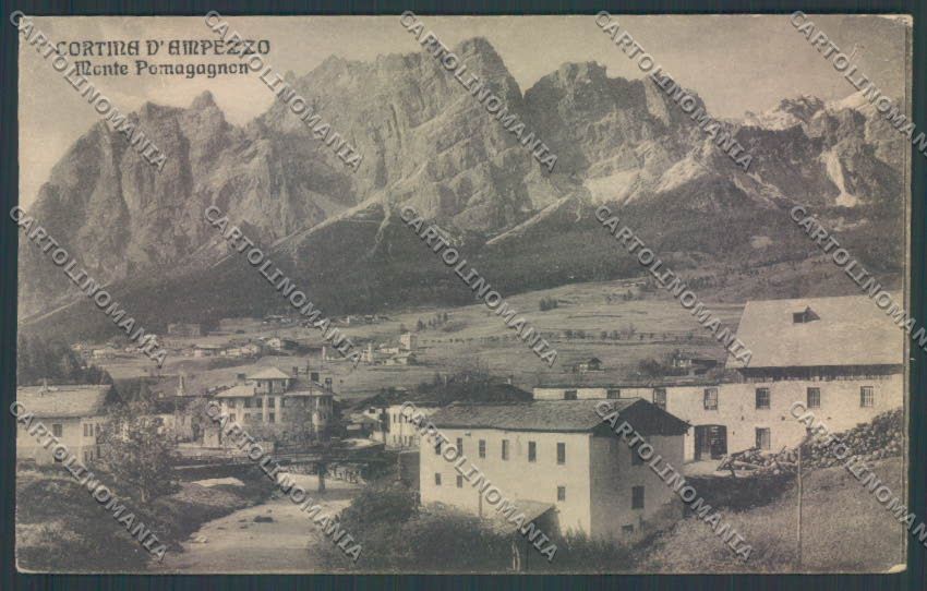 Belluno Cortina d'Ampezzo cartolina LQ9152 – fronte