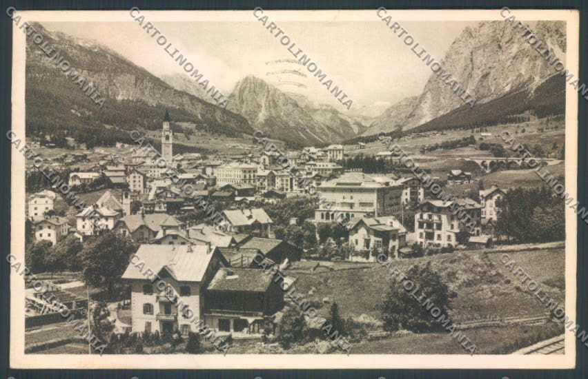 Belluno Cortina d'Ampezzo cartolina LQ9156 – fronte