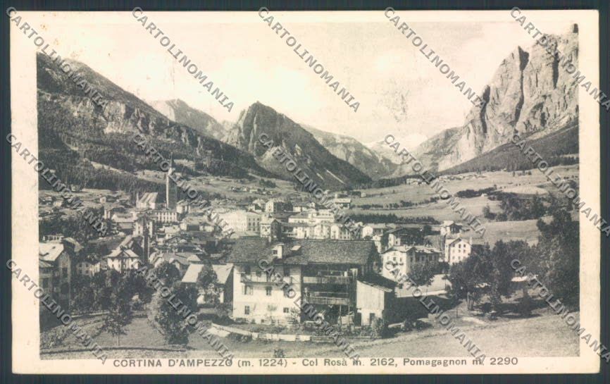 Belluno Cortina d'Ampezzo cartolina LQ9157 – fronte