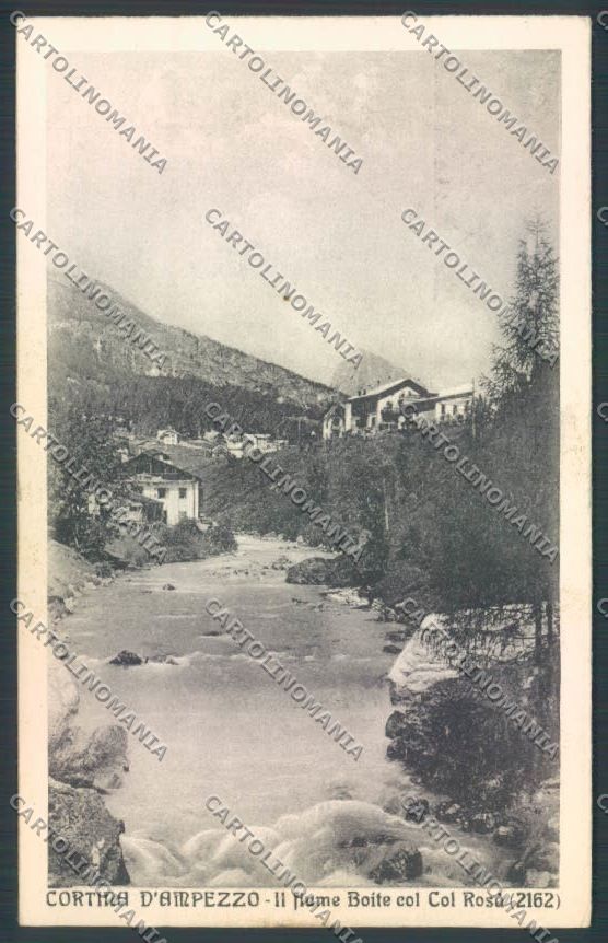 Belluno Cortina d'Ampezzo cartolina LQ9166 – fronte