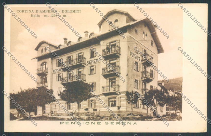 Belluno Cortina d'Ampezzo cartolina LQ9170 – fronte
