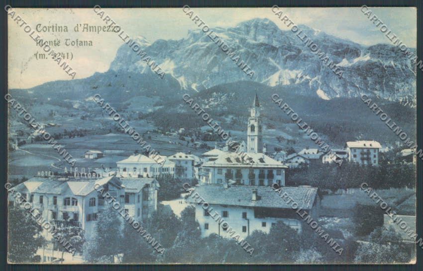 Belluno Cortina d'Ampezzo cartolina LQ9178 – fronte