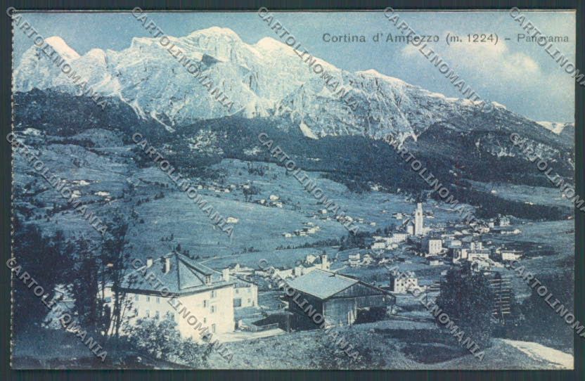Belluno Cortina d'Ampezzo cartolina LQ9180 – fronte