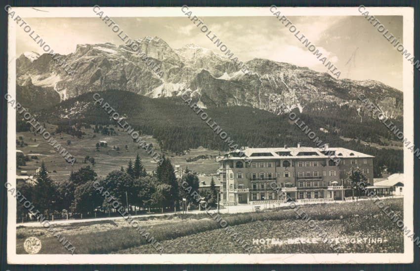 Belluno Cortina d'Ampezzo Foto cartolina LQ9187 – fronte