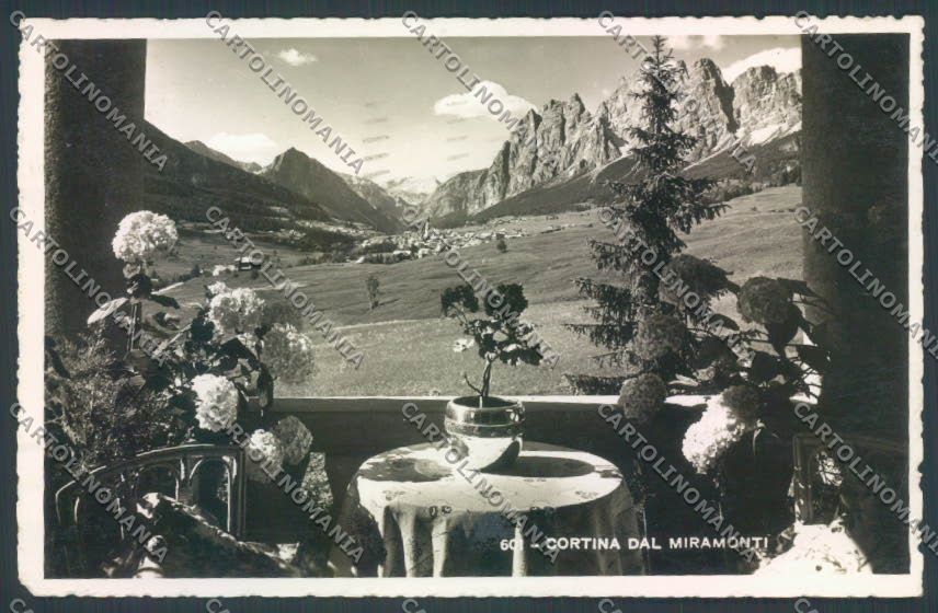 Belluno Cortina d'Ampezzo Foto cartolina LQ9191 – fronte