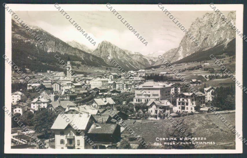 Belluno Cortina d'Ampezzo Foto cartolina LQ9193 – fronte