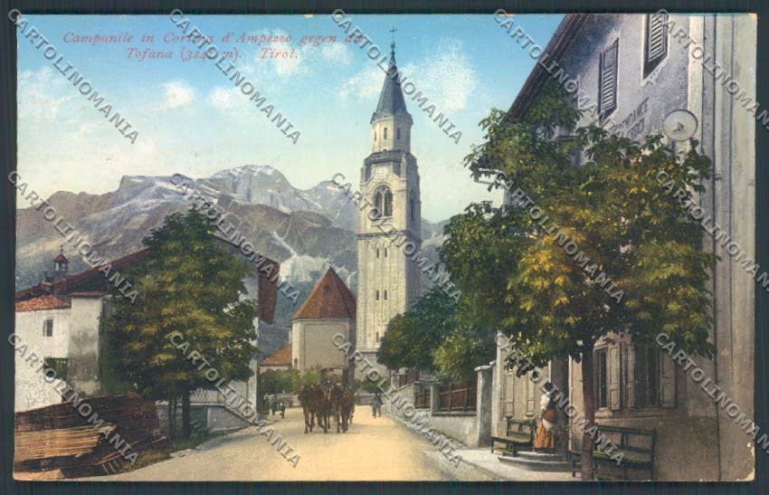 Belluno Cortina d'Ampezzo cartolina LQ9197 – fronte