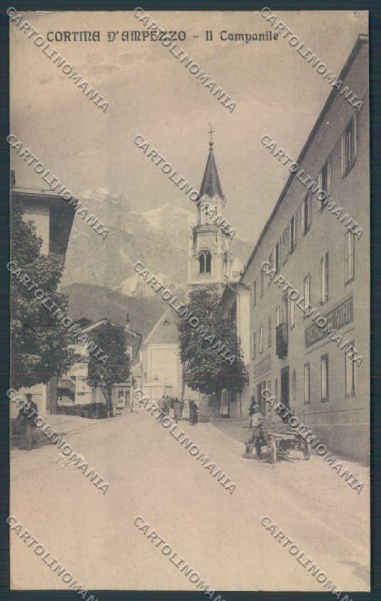 Belluno Cortina d'Ampezzo cartolina LQ9205 – fronte