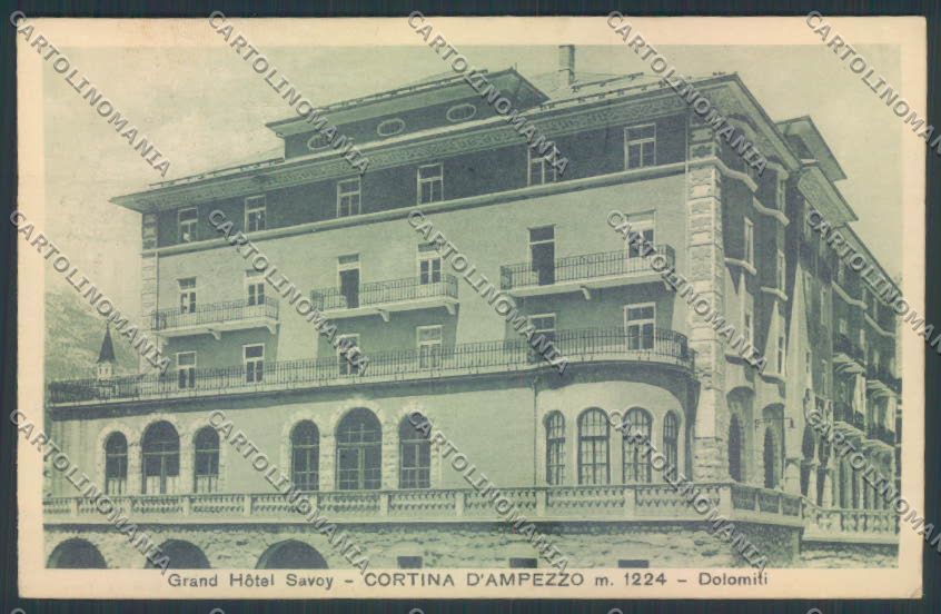 Belluno Cortina d'Ampezzo cartolina LQ9208 – fronte