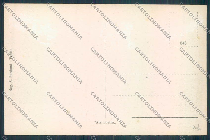 Belluno Cortina d'Ampezzo ABRASA cartolina LQ9218 – retro