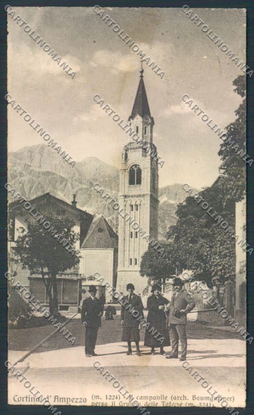 Belluno Cortina d'Ampezzo cartolina LQ9220 – fronte