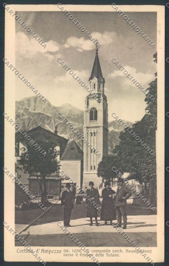 Belluno Cortina d'Ampezzo cartolina LQ9229 – fronte