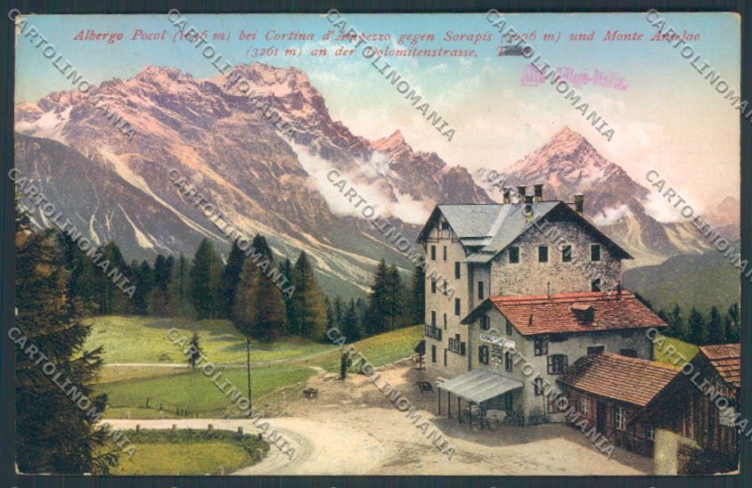 Belluno Cortina d'Ampezzo cartolina LQ9231 – fronte