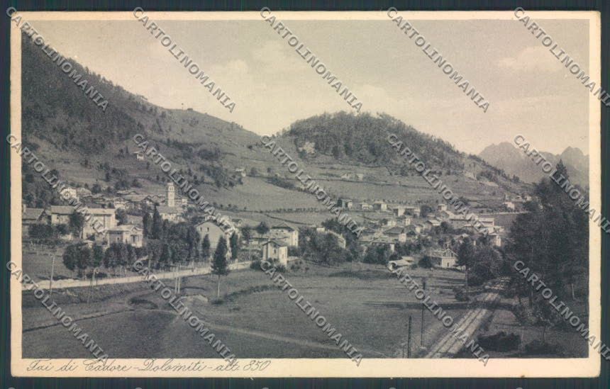 Belluno Pieve di Cadore Tai di Cadore cartolina LQ9234 – fronte