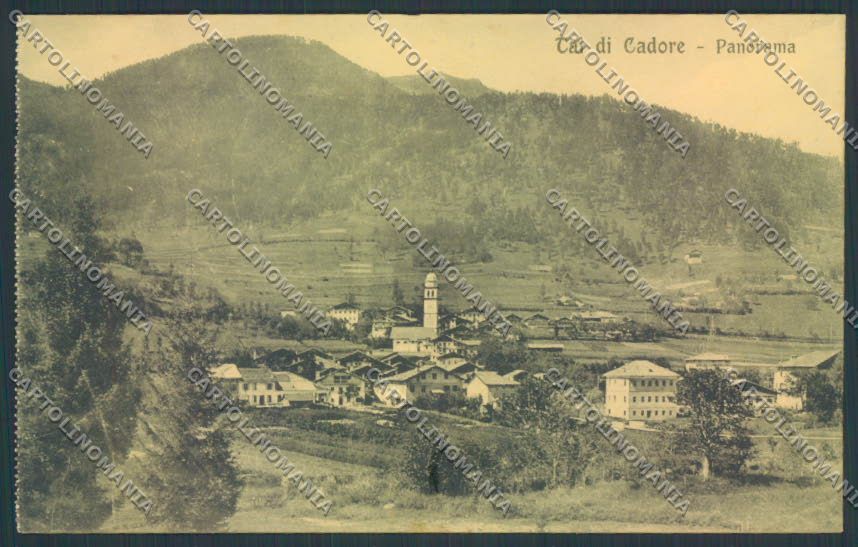 Belluno Pieve di Cadore Tai di Cadore cartolina LQ9237 – fronte