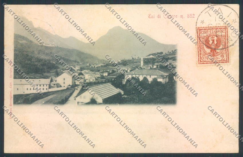 Belluno Pieve di Cadore Tai di Cadore cartolina LQ9238 – fronte