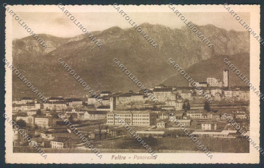Belluno Feltre cartolina LQ9248 – fronte