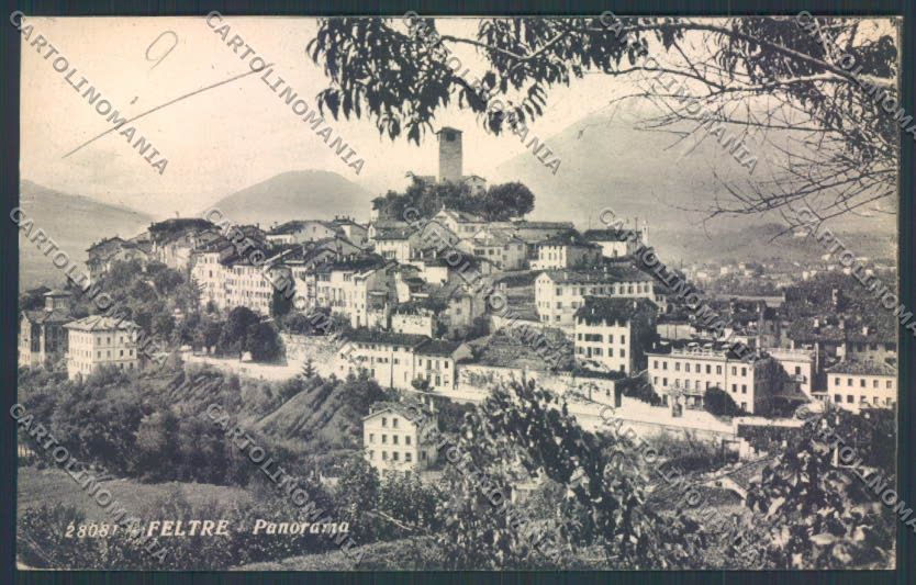 Belluno Feltre cartolina LQ9253 – fronte