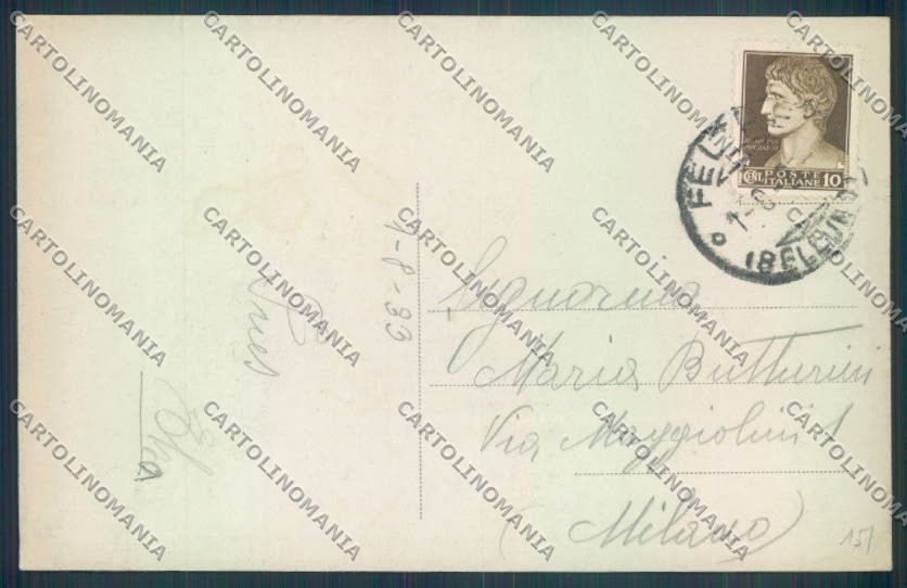 Belluno Feltre cartolina LQ9253 – retro
