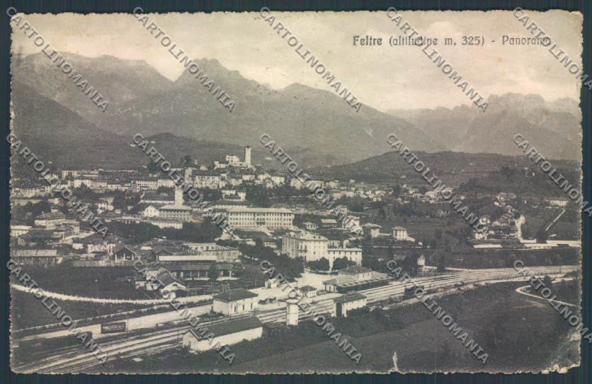 Belluno Feltre STRAPPINO cartolina LQ9254 – fronte