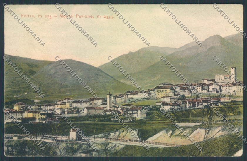 Belluno Feltre cartolina LQ9257 – fronte