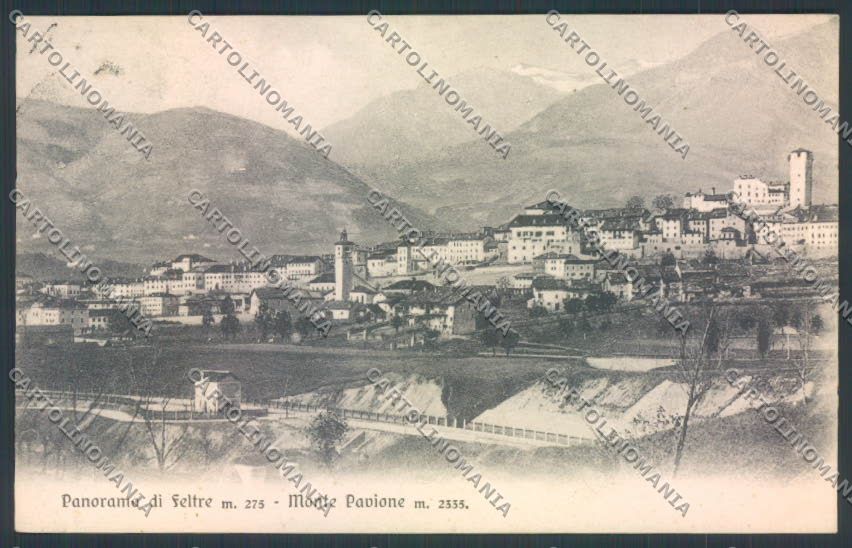 Belluno Feltre cartolina LQ9269 – fronte