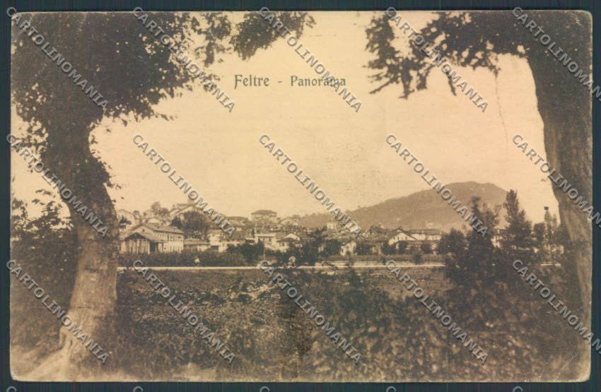 Belluno Feltre PIEGHINE cartolina LQ9277 – fronte