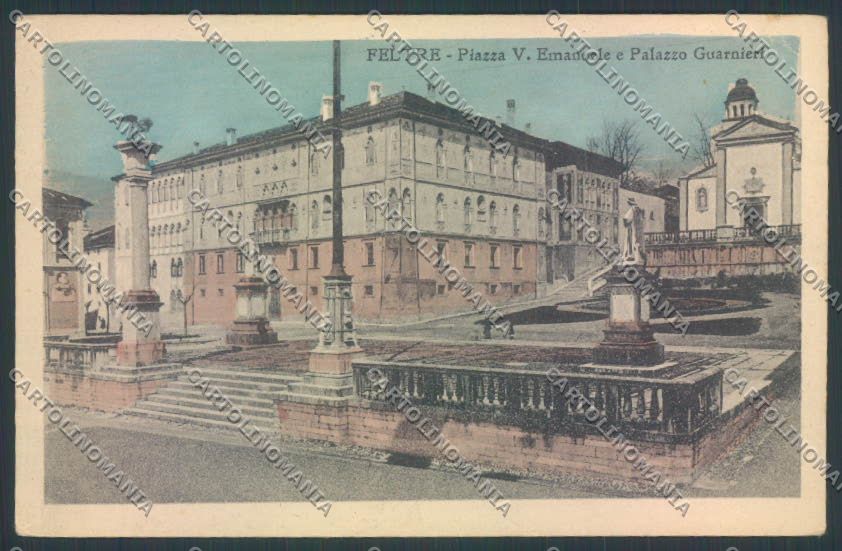 Belluno Feltre PIEGHINE cartolina LQ9278 – fronte