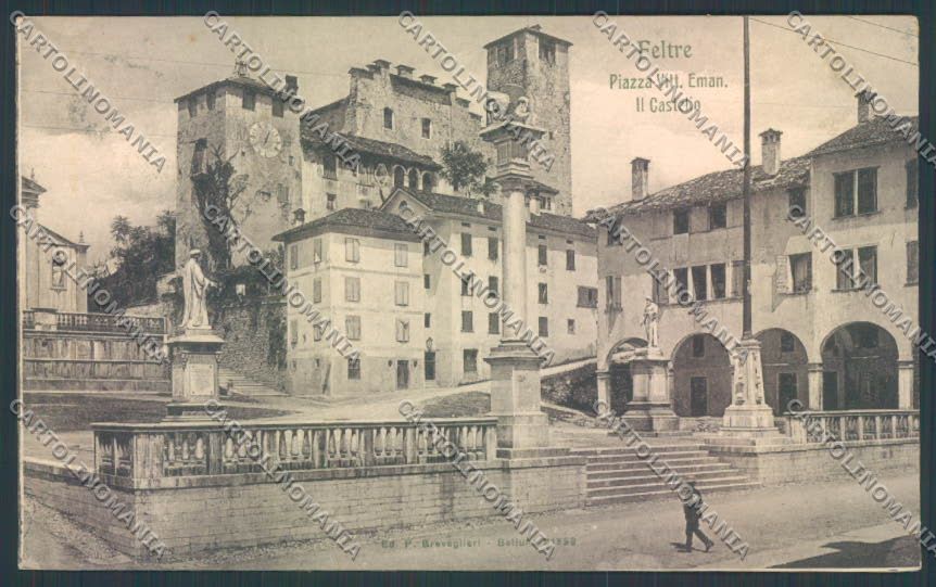 Belluno Feltre cartolina LQ9279 – fronte