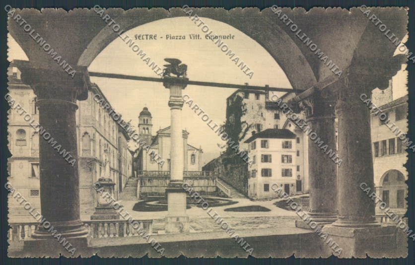 Belluno Feltre cartolina LQ9284 – fronte