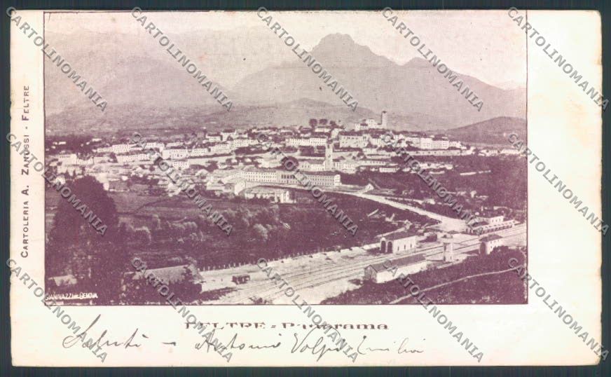 Belluno Feltre cartolina LQ9286 – fronte
