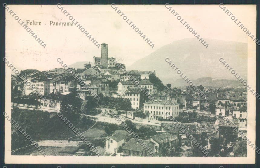 Belluno Feltre cartolina LQ9289 – fronte