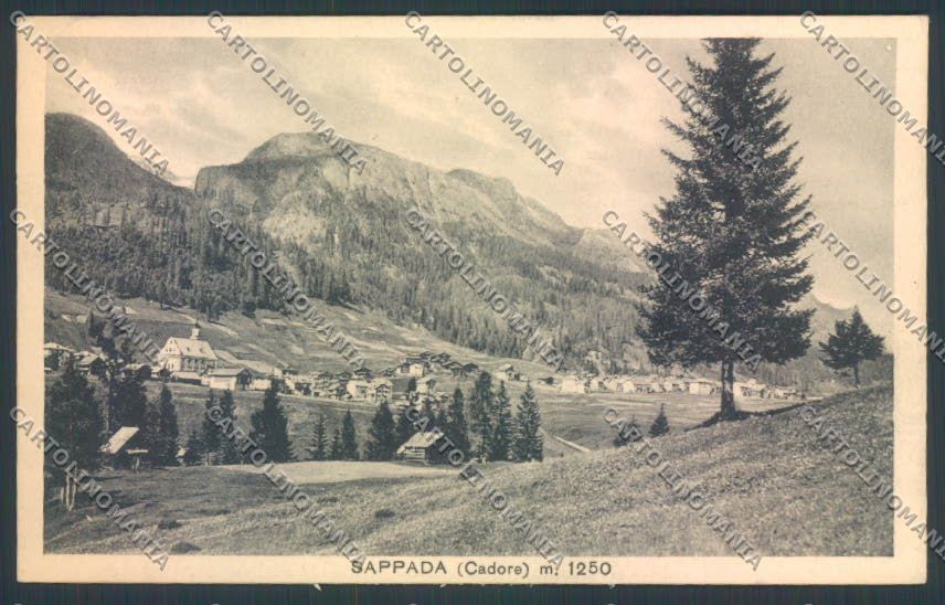 Belluno Sappada cartolina LQ9316 – fronte