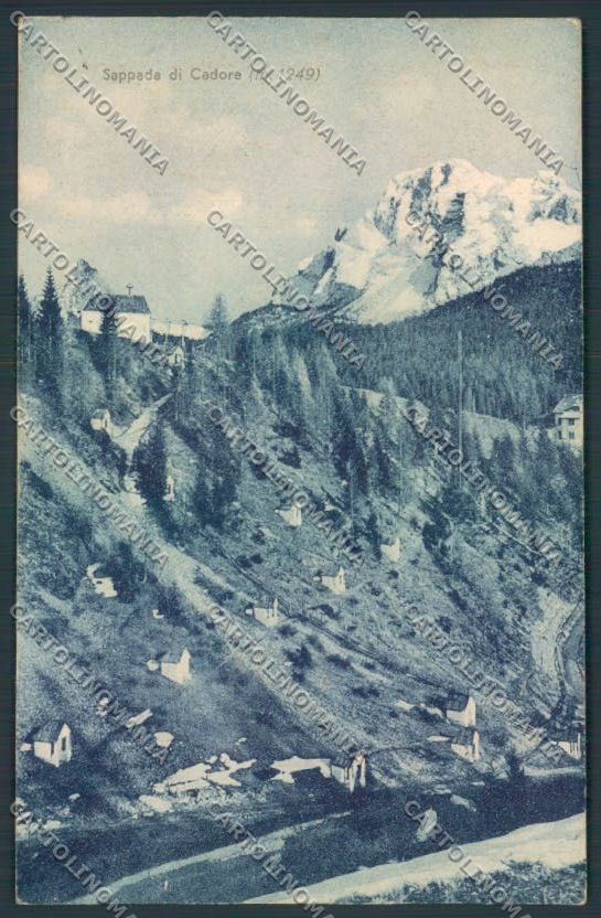 Belluno Sappada cartolina LQ9318 – fronte