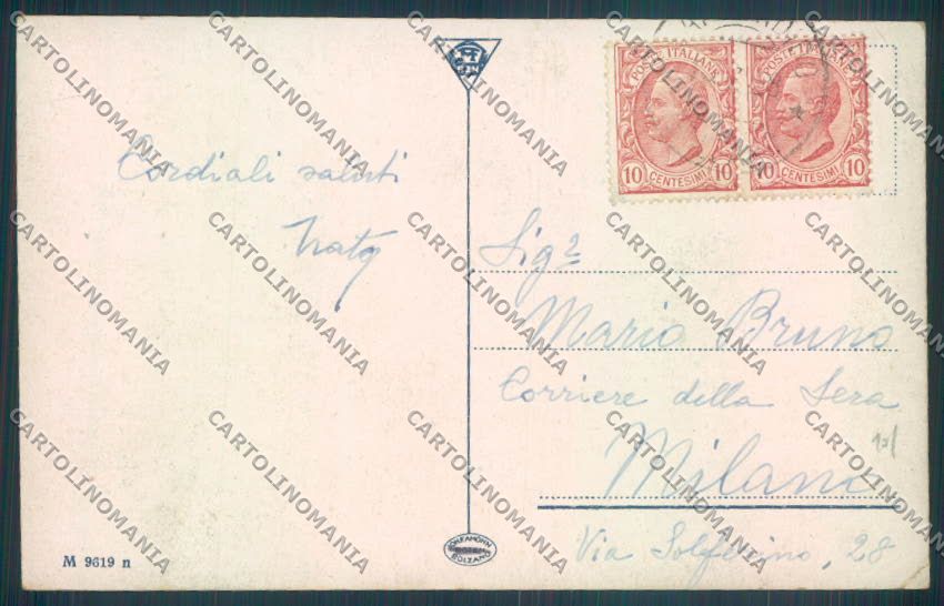 Belluno Auronzo di Cadore Lago di Misurina cartolina LQ9343 – retro