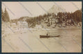 Belluno Auronzo di Cadore Lago di Misurina Barca Foto cartolina LQ9388 – fronte