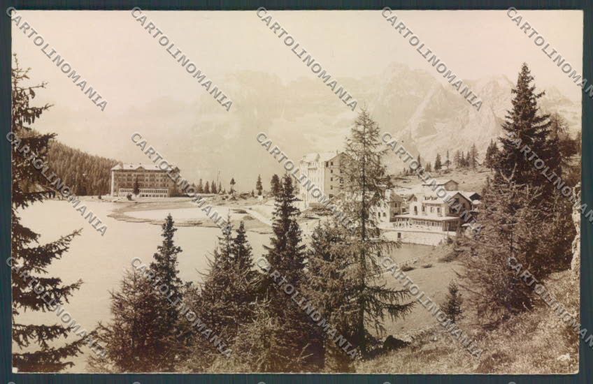 Belluno Auronzo di Cadore Lago di Misurina Foto cartolina LQ9398 – fronte