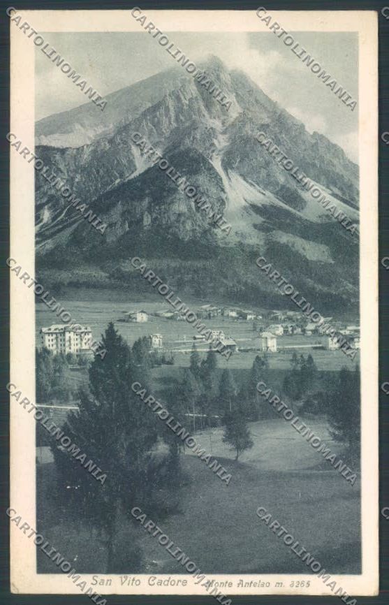 Belluno San Vito di Cadore cartolina LQ9407 – fronte