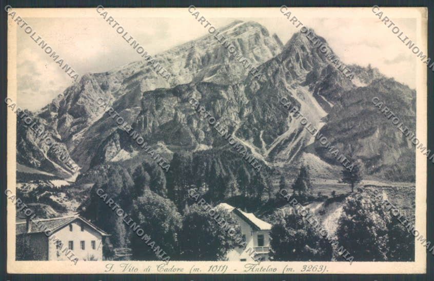 Belluno San Vito di Cadore cartolina LQ9418 – fronte