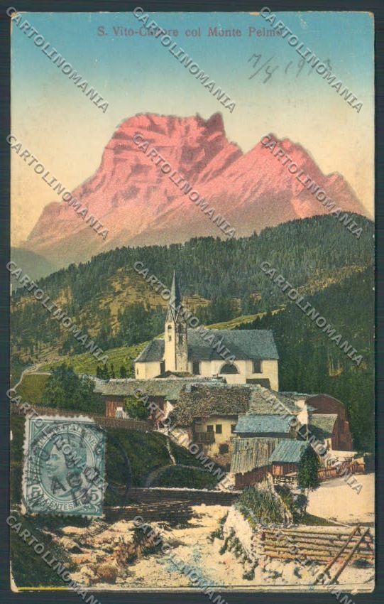 Belluno San Vito di Cadore cartolina LQ9428 – fronte