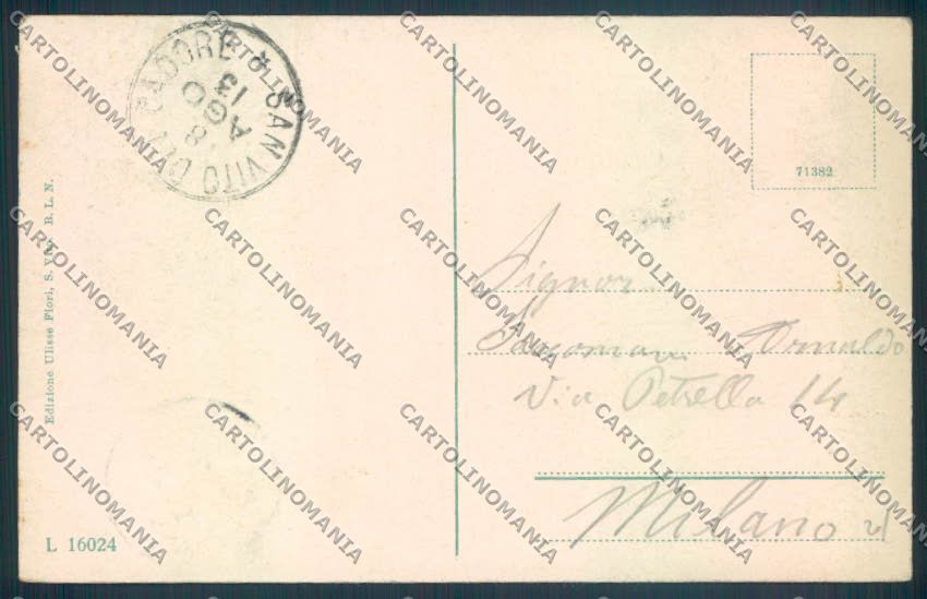 Belluno San Vito di Cadore cartolina LQ9428 – retro