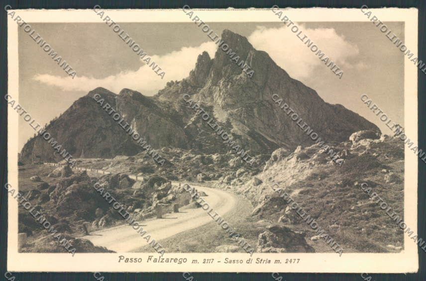 Belluno Passo di Falzarego cartolina LQ9438 – fronte